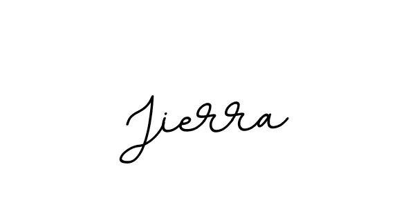 Jierra stylish signature style. Best Handwritten Sign (BallpointsItalic-DORy9) for my name. Handwritten Signature Collection Ideas for my name Jierra. Jierra signature style 11 images and pictures png