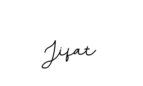 Make a beautiful signature design for name Jifat. With this signature (BallpointsItalic-DORy9) style, you can create a handwritten signature for free. Jifat signature style 11 images and pictures png