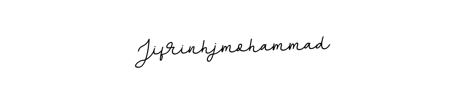 Design your own signature with our free online signature maker. With this signature software, you can create a handwritten (BallpointsItalic-DORy9) signature for name Jifrinhjmohammad. Jifrinhjmohammad signature style 11 images and pictures png