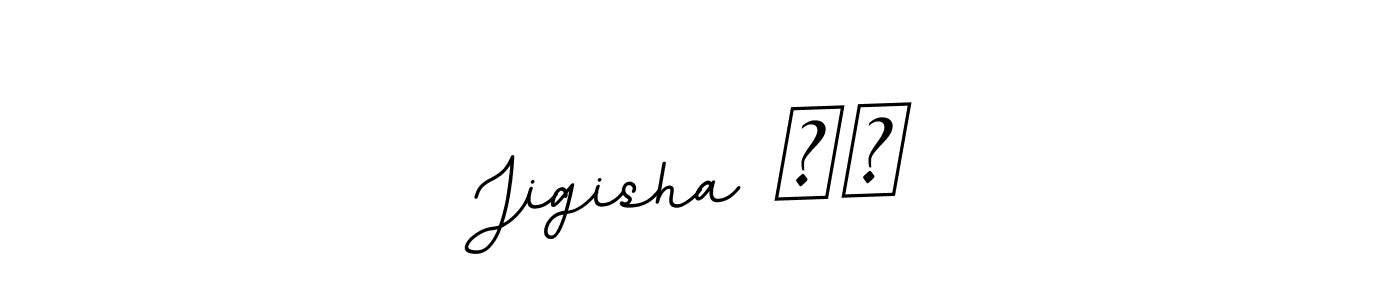 Here are the top 10 professional signature styles for the name Jigisha ❤️. These are the best autograph styles you can use for your name. Jigisha ❤️ signature style 11 images and pictures png