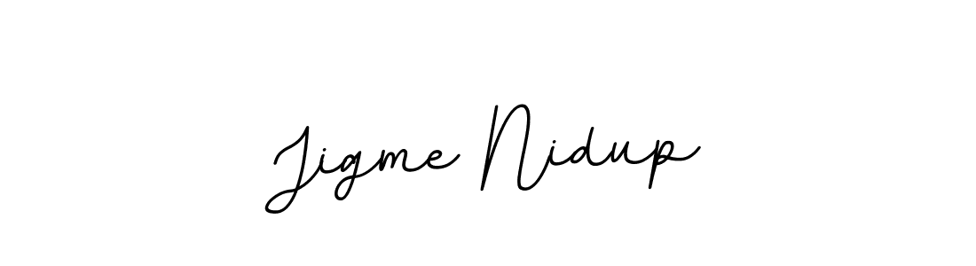 You should practise on your own different ways (BallpointsItalic-DORy9) to write your name (Jigme Nidup) in signature. don't let someone else do it for you. Jigme Nidup signature style 11 images and pictures png