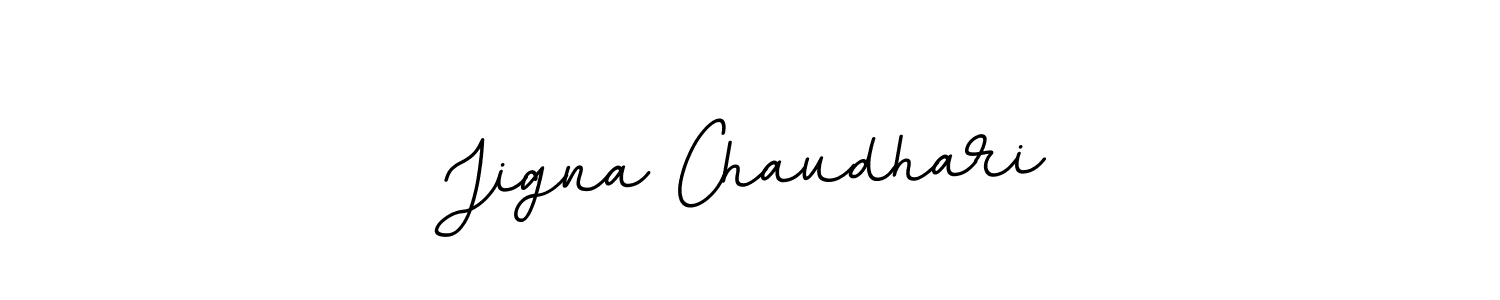 Jigna Chaudhari stylish signature style. Best Handwritten Sign (BallpointsItalic-DORy9) for my name. Handwritten Signature Collection Ideas for my name Jigna Chaudhari. Jigna Chaudhari signature style 11 images and pictures png