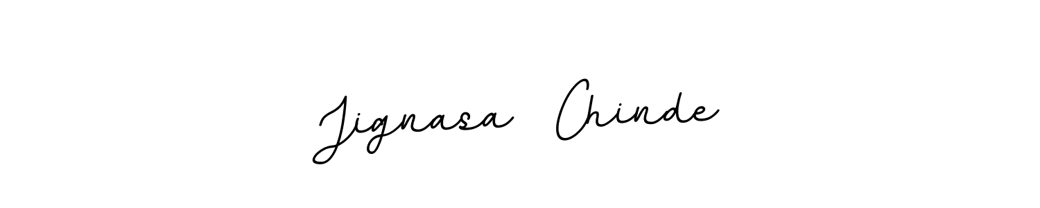 Similarly BallpointsItalic-DORy9 is the best handwritten signature design. Signature creator online .You can use it as an online autograph creator for name Jignasa  Chinde. Jignasa  Chinde signature style 11 images and pictures png