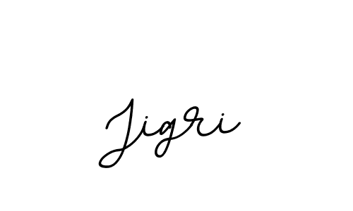 Design your own signature with our free online signature maker. With this signature software, you can create a handwritten (BallpointsItalic-DORy9) signature for name Jigri. Jigri signature style 11 images and pictures png