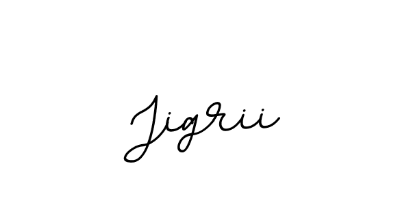 Jigrii stylish signature style. Best Handwritten Sign (BallpointsItalic-DORy9) for my name. Handwritten Signature Collection Ideas for my name Jigrii. Jigrii signature style 11 images and pictures png
