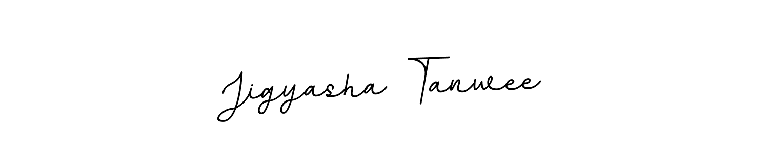 It looks lik you need a new signature style for name Jigyasha Tanwee. Design unique handwritten (BallpointsItalic-DORy9) signature with our free signature maker in just a few clicks. Jigyasha Tanwee signature style 11 images and pictures png