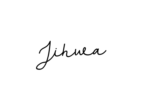 Create a beautiful signature design for name Jihwa. With this signature (BallpointsItalic-DORy9) fonts, you can make a handwritten signature for free. Jihwa signature style 11 images and pictures png