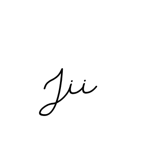 You should practise on your own different ways (BallpointsItalic-DORy9) to write your name (Jii) in signature. don't let someone else do it for you. Jii signature style 11 images and pictures png