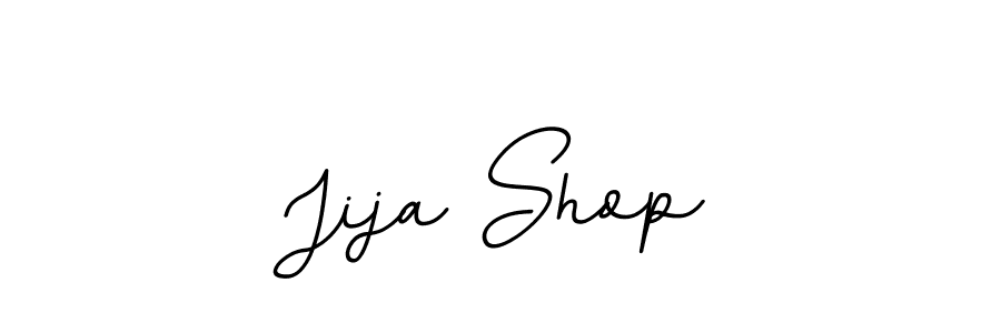 How to make Jija Shop signature? BallpointsItalic-DORy9 is a professional autograph style. Create handwritten signature for Jija Shop name. Jija Shop signature style 11 images and pictures png