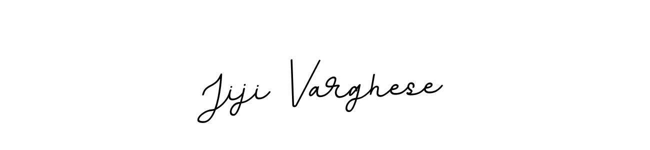 You should practise on your own different ways (BallpointsItalic-DORy9) to write your name (Jiji Varghese) in signature. don't let someone else do it for you. Jiji Varghese signature style 11 images and pictures png