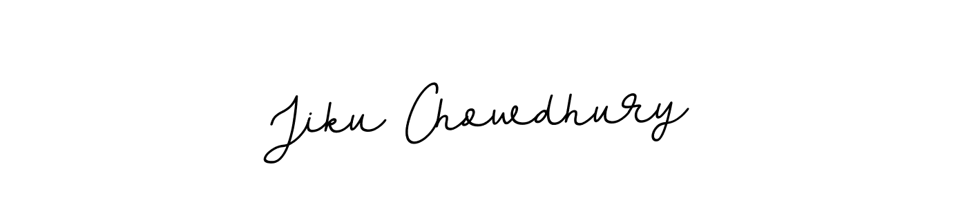 How to make Jiku Chowdhury signature? BallpointsItalic-DORy9 is a professional autograph style. Create handwritten signature for Jiku Chowdhury name. Jiku Chowdhury signature style 11 images and pictures png