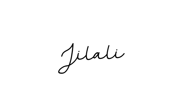 Design your own signature with our free online signature maker. With this signature software, you can create a handwritten (BallpointsItalic-DORy9) signature for name Jilali. Jilali signature style 11 images and pictures png