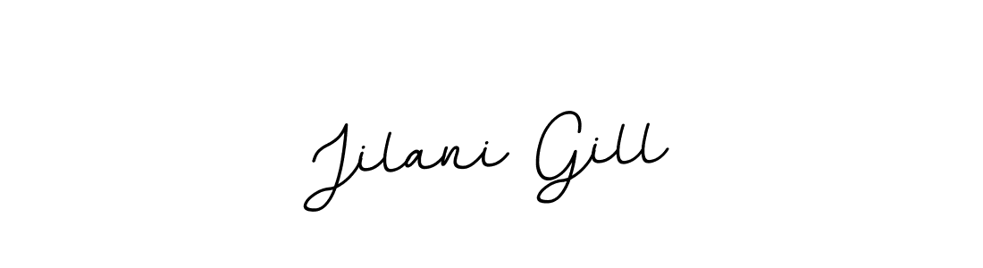 if you are searching for the best signature style for your name Jilani Gill. so please give up your signature search. here we have designed multiple signature styles  using BallpointsItalic-DORy9. Jilani Gill signature style 11 images and pictures png