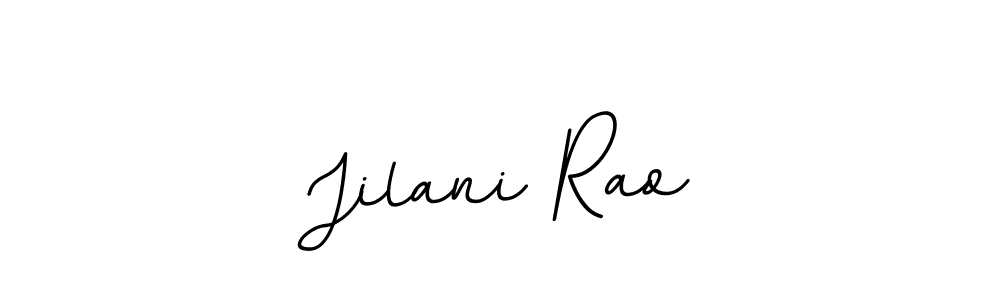 Design your own signature with our free online signature maker. With this signature software, you can create a handwritten (BallpointsItalic-DORy9) signature for name Jilani Rao. Jilani Rao signature style 11 images and pictures png