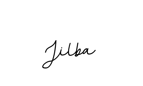 You should practise on your own different ways (BallpointsItalic-DORy9) to write your name (Jilba) in signature. don't let someone else do it for you. Jilba signature style 11 images and pictures png