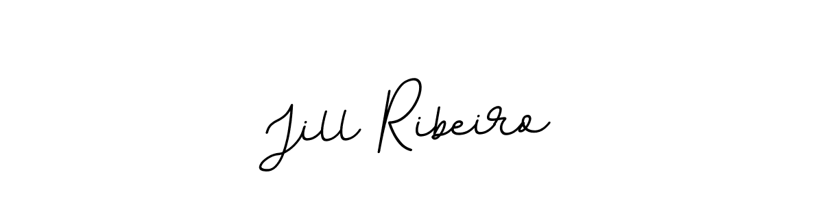 The best way (BallpointsItalic-DORy9) to make a short signature is to pick only two or three words in your name. The name Jill Ribeiro include a total of six letters. For converting this name. Jill Ribeiro signature style 11 images and pictures png