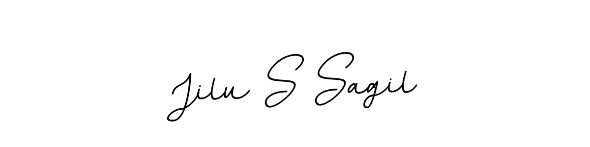 Here are the top 10 professional signature styles for the name Jilu S Sagil. These are the best autograph styles you can use for your name. Jilu S Sagil signature style 11 images and pictures png