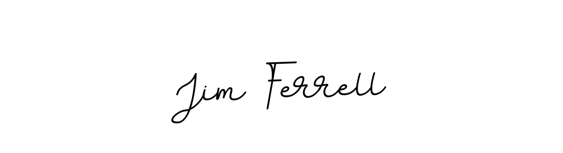 The best way (BallpointsItalic-DORy9) to make a short signature is to pick only two or three words in your name. The name Jim Ferrell include a total of six letters. For converting this name. Jim Ferrell signature style 11 images and pictures png