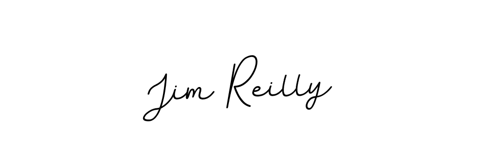 Use a signature maker to create a handwritten signature online. With this signature software, you can design (BallpointsItalic-DORy9) your own signature for name Jim Reilly. Jim Reilly signature style 11 images and pictures png
