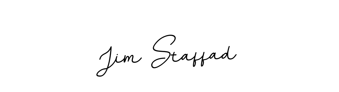 Create a beautiful signature design for name Jim Staffad. With this signature (BallpointsItalic-DORy9) fonts, you can make a handwritten signature for free. Jim Staffad signature style 11 images and pictures png