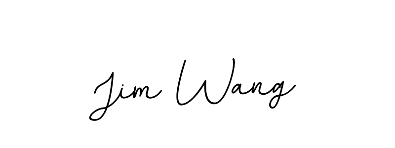 if you are searching for the best signature style for your name Jim Wang. so please give up your signature search. here we have designed multiple signature styles  using BallpointsItalic-DORy9. Jim Wang signature style 11 images and pictures png