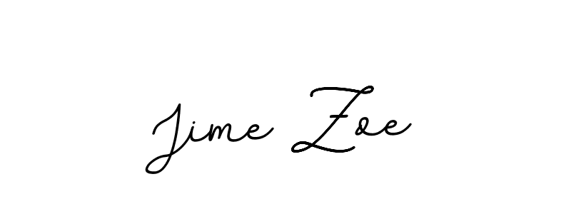 if you are searching for the best signature style for your name Jime Zoe. so please give up your signature search. here we have designed multiple signature styles  using BallpointsItalic-DORy9. Jime Zoe signature style 11 images and pictures png