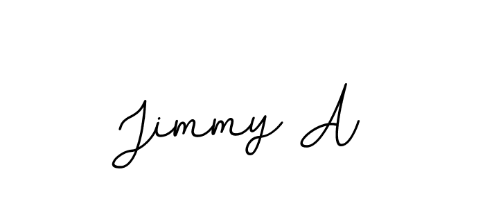 Design your own signature with our free online signature maker. With this signature software, you can create a handwritten (BallpointsItalic-DORy9) signature for name Jimmy A. Jimmy A signature style 11 images and pictures png