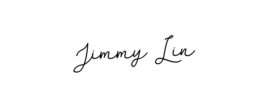 Jimmy Lin stylish signature style. Best Handwritten Sign (BallpointsItalic-DORy9) for my name. Handwritten Signature Collection Ideas for my name Jimmy Lin. Jimmy Lin signature style 11 images and pictures png