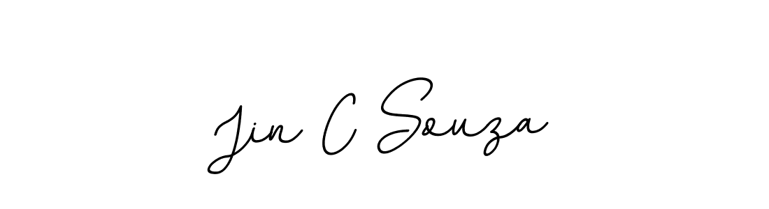 Also we have Jin C Souza name is the best signature style. Create professional handwritten signature collection using BallpointsItalic-DORy9 autograph style. Jin C Souza signature style 11 images and pictures png