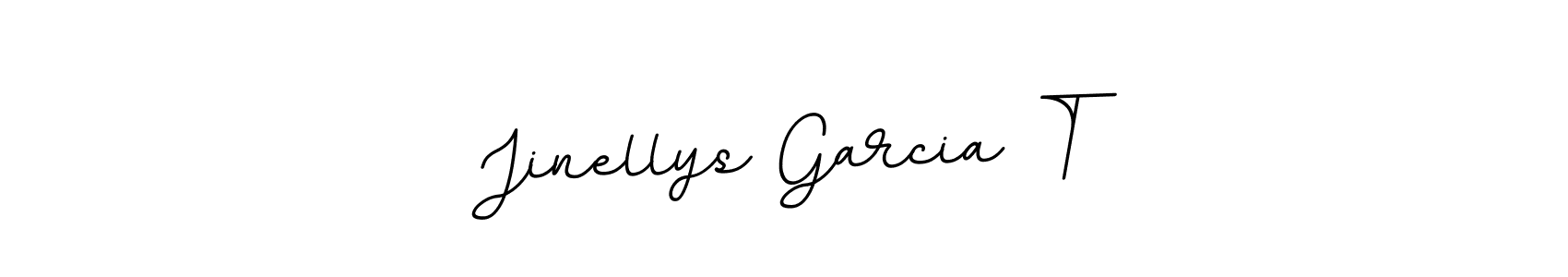 Create a beautiful signature design for name Jinellys Garcia T. With this signature (BallpointsItalic-DORy9) fonts, you can make a handwritten signature for free. Jinellys Garcia T signature style 11 images and pictures png