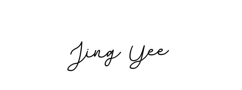 Make a beautiful signature design for name Jing Yee. With this signature (BallpointsItalic-DORy9) style, you can create a handwritten signature for free. Jing Yee signature style 11 images and pictures png