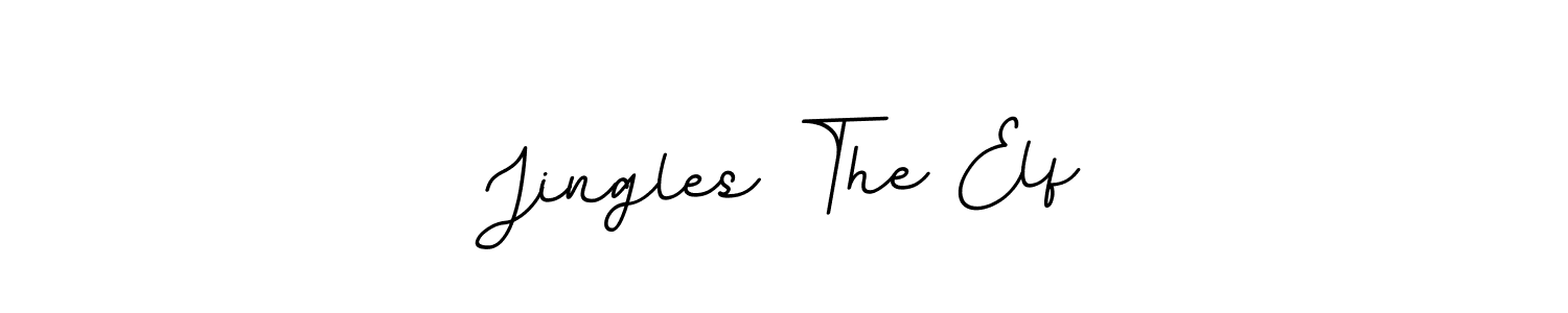 It looks lik you need a new signature style for name Jingles The Elf. Design unique handwritten (BallpointsItalic-DORy9) signature with our free signature maker in just a few clicks. Jingles The Elf signature style 11 images and pictures png