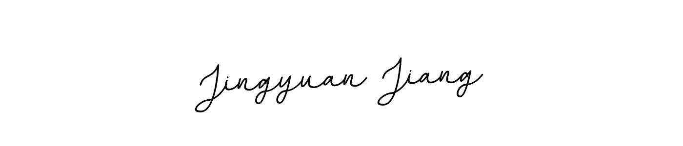 Jingyuan Jiang stylish signature style. Best Handwritten Sign (BallpointsItalic-DORy9) for my name. Handwritten Signature Collection Ideas for my name Jingyuan Jiang. Jingyuan Jiang signature style 11 images and pictures png