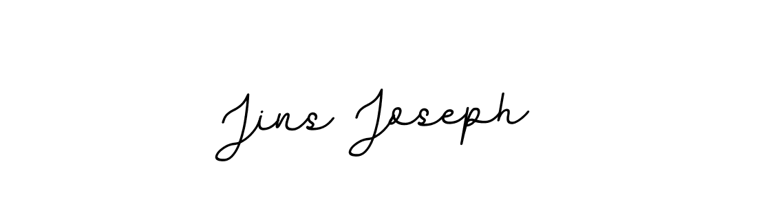 You should practise on your own different ways (BallpointsItalic-DORy9) to write your name (Jins Joseph) in signature. don't let someone else do it for you. Jins Joseph signature style 11 images and pictures png