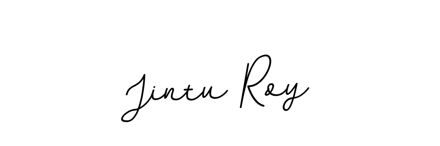 Create a beautiful signature design for name Jintu Roy. With this signature (BallpointsItalic-DORy9) fonts, you can make a handwritten signature for free. Jintu Roy signature style 11 images and pictures png