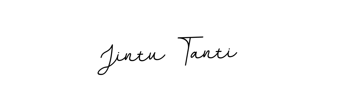 Also we have Jintu Tanti name is the best signature style. Create professional handwritten signature collection using BallpointsItalic-DORy9 autograph style. Jintu Tanti signature style 11 images and pictures png