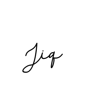 It looks lik you need a new signature style for name Jiq. Design unique handwritten (BallpointsItalic-DORy9) signature with our free signature maker in just a few clicks. Jiq signature style 11 images and pictures png