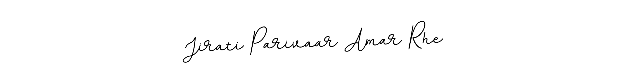 Design your own signature with our free online signature maker. With this signature software, you can create a handwritten (BallpointsItalic-DORy9) signature for name Jirati Parivaar Amar Rhe. Jirati Parivaar Amar Rhe signature style 11 images and pictures png