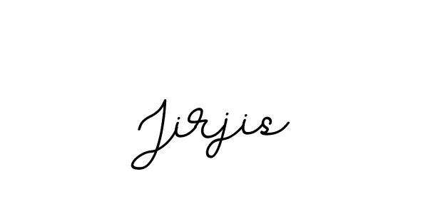 if you are searching for the best signature style for your name Jirjis. so please give up your signature search. here we have designed multiple signature styles  using BallpointsItalic-DORy9. Jirjis signature style 11 images and pictures png