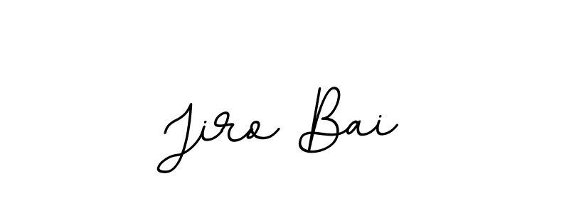 Check out images of Autograph of Jiro Bai name. Actor Jiro Bai Signature Style. BallpointsItalic-DORy9 is a professional sign style online. Jiro Bai signature style 11 images and pictures png