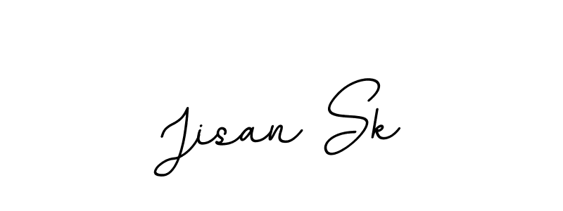 Make a beautiful signature design for name Jisan Sk. With this signature (BallpointsItalic-DORy9) style, you can create a handwritten signature for free. Jisan Sk signature style 11 images and pictures png