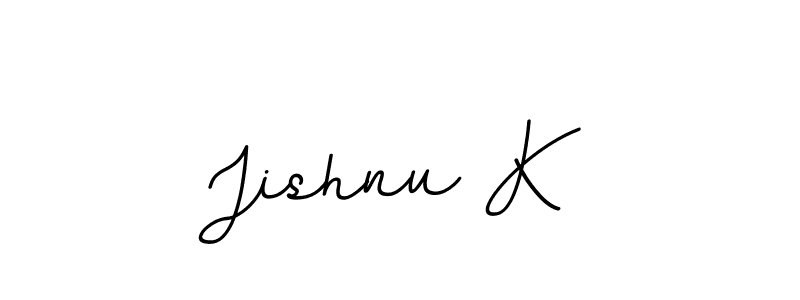 Also we have Jishnu K name is the best signature style. Create professional handwritten signature collection using BallpointsItalic-DORy9 autograph style. Jishnu K signature style 11 images and pictures png