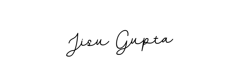 Jisu Gupta stylish signature style. Best Handwritten Sign (BallpointsItalic-DORy9) for my name. Handwritten Signature Collection Ideas for my name Jisu Gupta. Jisu Gupta signature style 11 images and pictures png