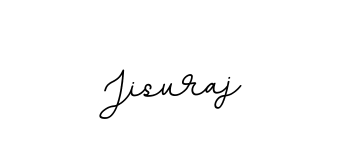 How to make Jisuraj name signature. Use BallpointsItalic-DORy9 style for creating short signs online. This is the latest handwritten sign. Jisuraj signature style 11 images and pictures png