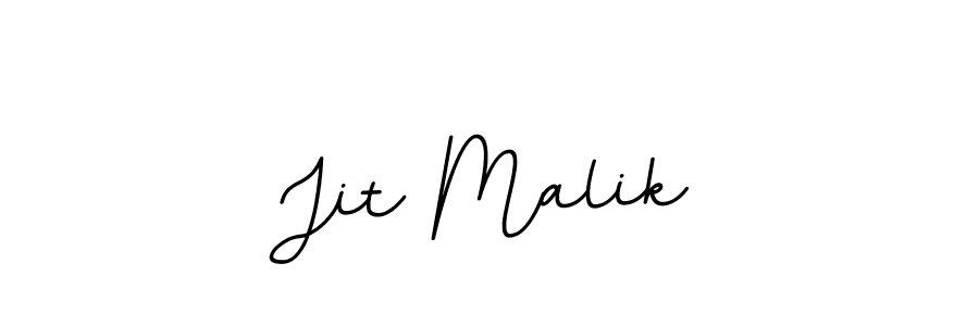 Design your own signature with our free online signature maker. With this signature software, you can create a handwritten (BallpointsItalic-DORy9) signature for name Jit Malik. Jit Malik signature style 11 images and pictures png