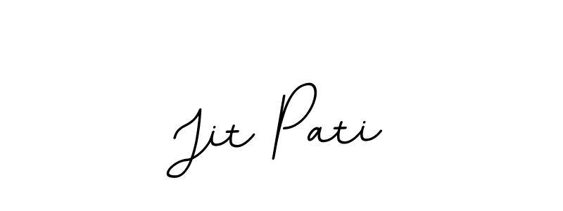 if you are searching for the best signature style for your name Jit Pati. so please give up your signature search. here we have designed multiple signature styles  using BallpointsItalic-DORy9. Jit Pati signature style 11 images and pictures png