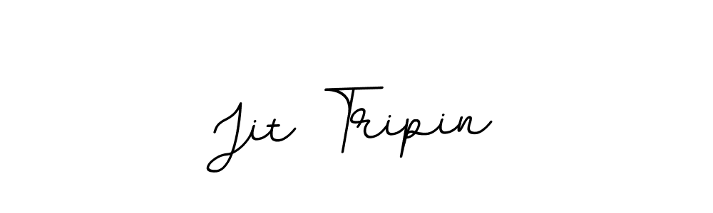 It looks lik you need a new signature style for name Jit Tripin. Design unique handwritten (BallpointsItalic-DORy9) signature with our free signature maker in just a few clicks. Jit Tripin signature style 11 images and pictures png