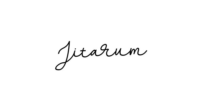 Design your own signature with our free online signature maker. With this signature software, you can create a handwritten (BallpointsItalic-DORy9) signature for name Jitarum. Jitarum signature style 11 images and pictures png