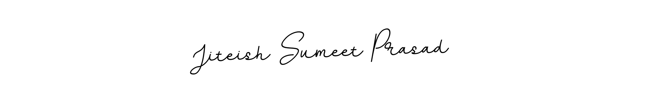 How to make Jiteish Sumeet Prasad signature? BallpointsItalic-DORy9 is a professional autograph style. Create handwritten signature for Jiteish Sumeet Prasad name. Jiteish Sumeet Prasad signature style 11 images and pictures png