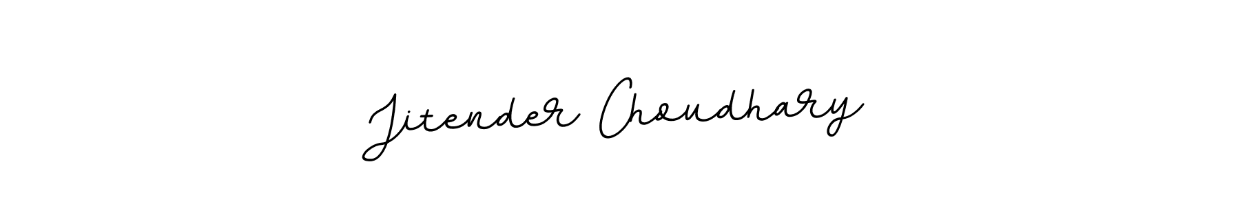 Make a beautiful signature design for name Jitender Choudhary. Use this online signature maker to create a handwritten signature for free. Jitender Choudhary signature style 11 images and pictures png